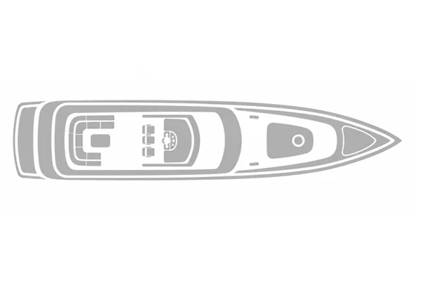 SUNSEEKER MANHATTAN 68 general arrangement preview